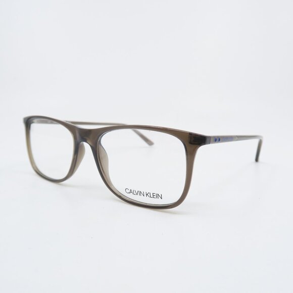 Calvin Klein CK19513 201 55mm Brown Square Men's New Eyeglasses. - Picture 3 of 6